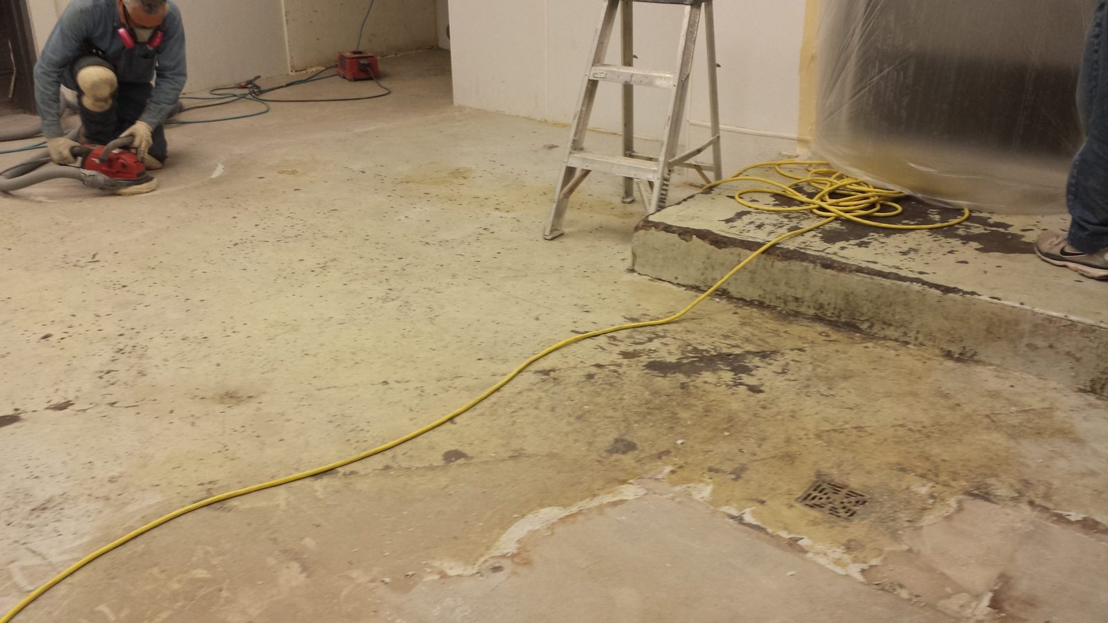 Before glue removal